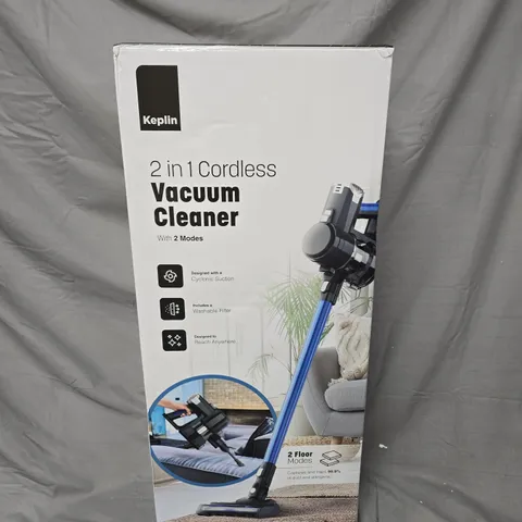 BOXED KEPLIN 2-IN-1 CORDLESS VACUUM CLEANER