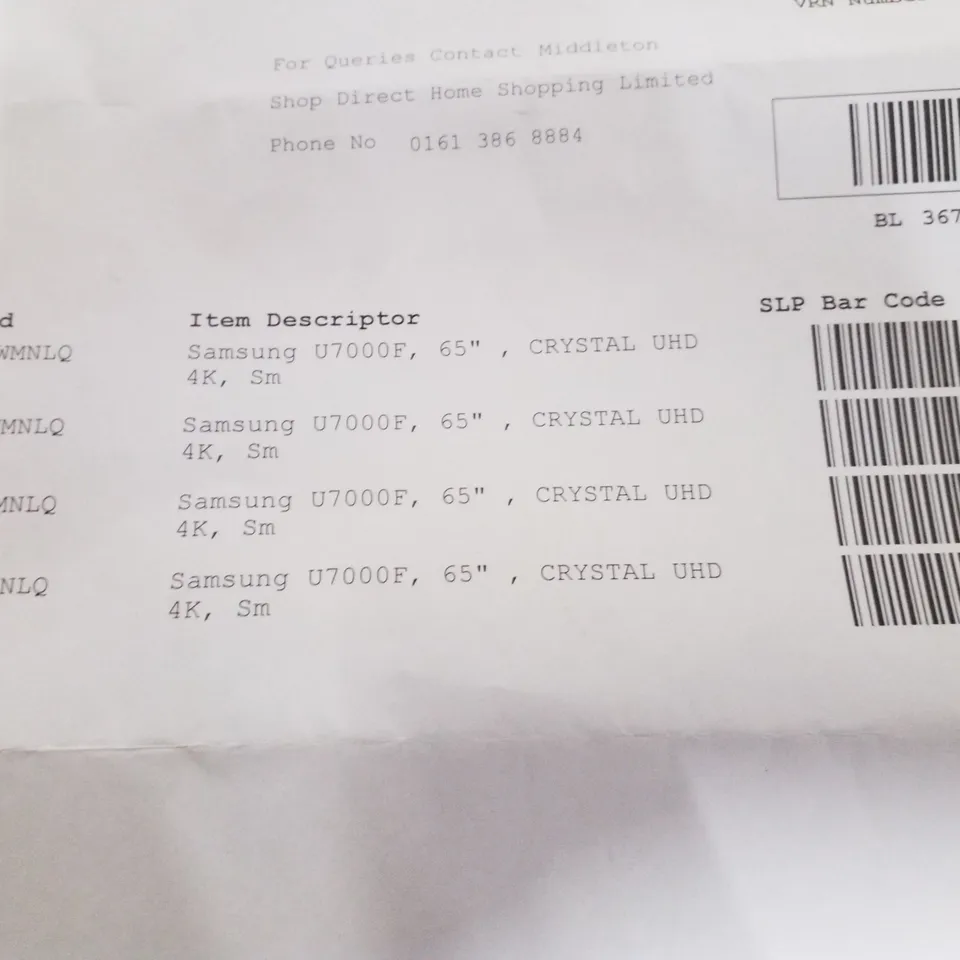 PALLET CONTAINING APPROXIMATELY 9 ASSORTED DAMAGED TVS