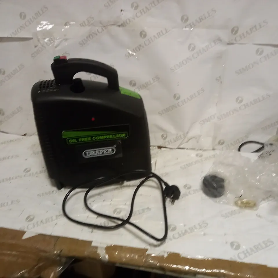 DRAPER 230V OIL FREE AIR COMPRESSOR