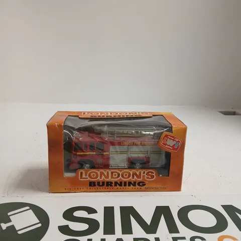 LONDON'S BURNING FIRE ENGINE - DIE-CAST MODEL (BOXED)
