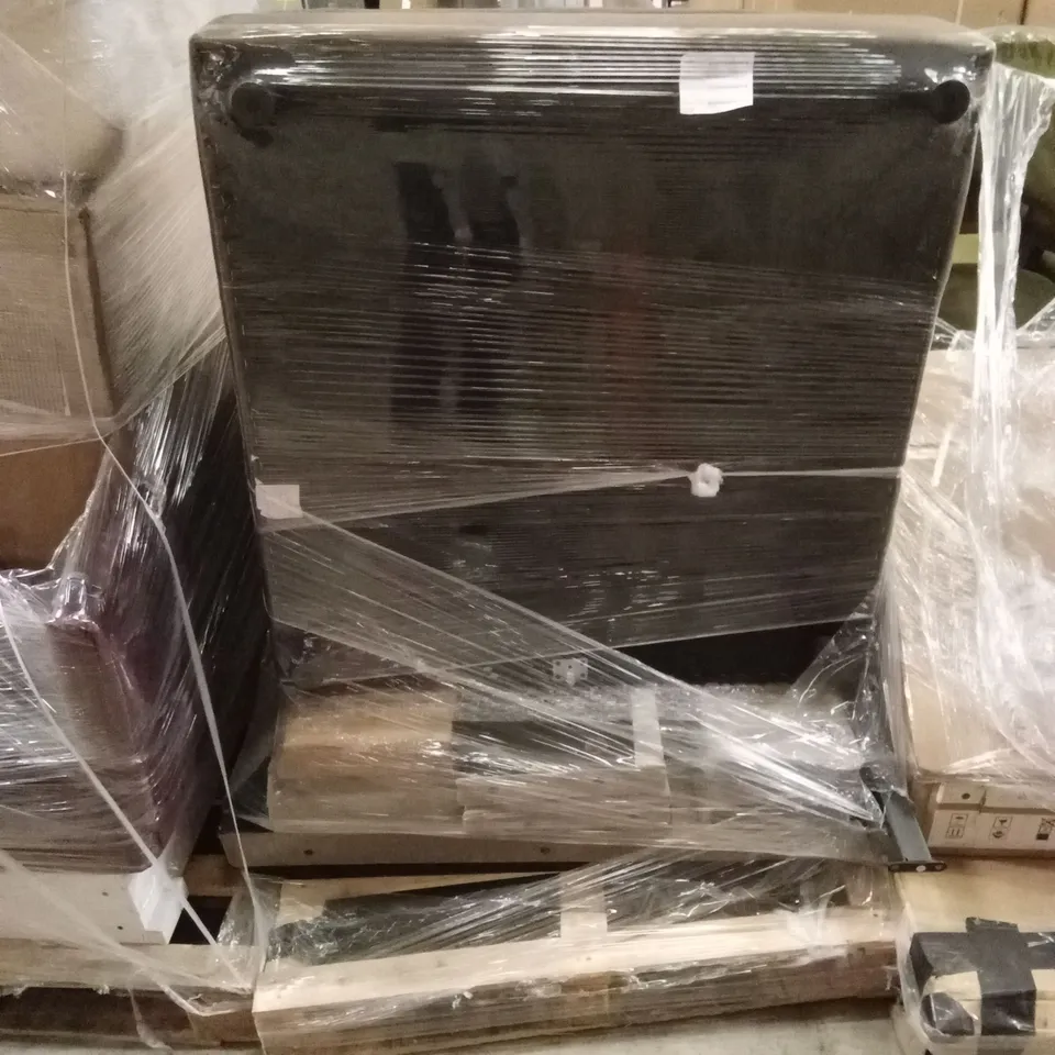 PALLET OF ASSORTED INCOMPLETE SOFA & FURNITURE PARTS