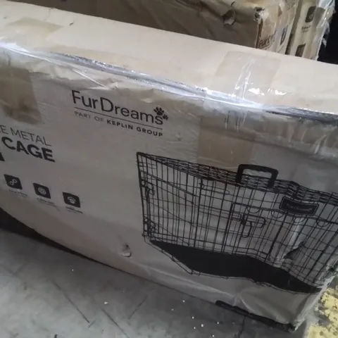 BOXED FURDREAMS 24INCH FOLDABLE DOG CAGE
