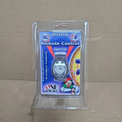 BOX OF 6 ONE FOR ALL UNIVERSAL REMOTE CONTROL WATCH WITH STORE DISPLAY CASE 