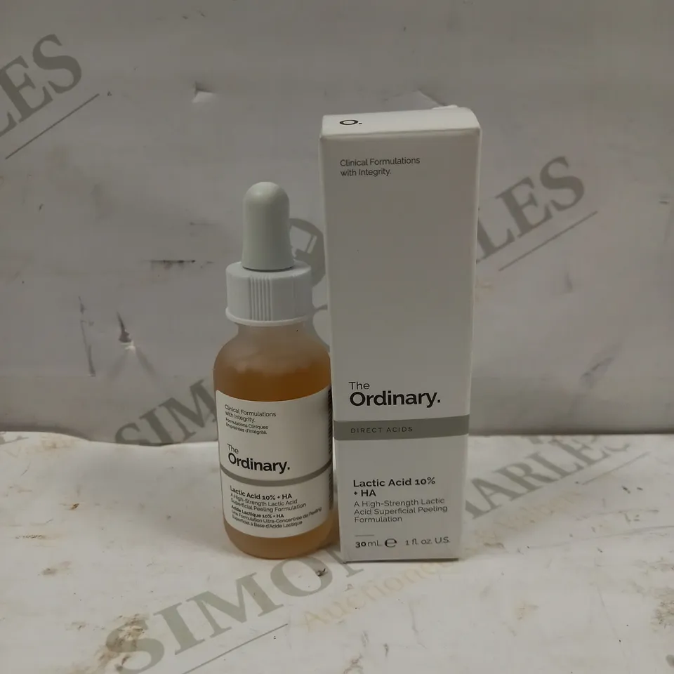 THE ORDINARY LACTIC ACID 10% PEELING FORMULATION - 30ML