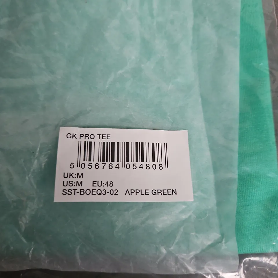 Gym King GK Pro Tee – Apple Green, Men's Size M