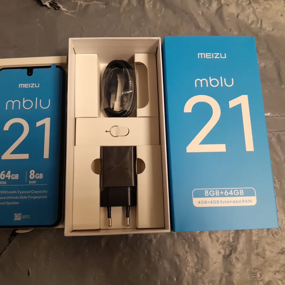 BOXED MEIZU MBLU 21 8GB+64GB PHONE - M416H