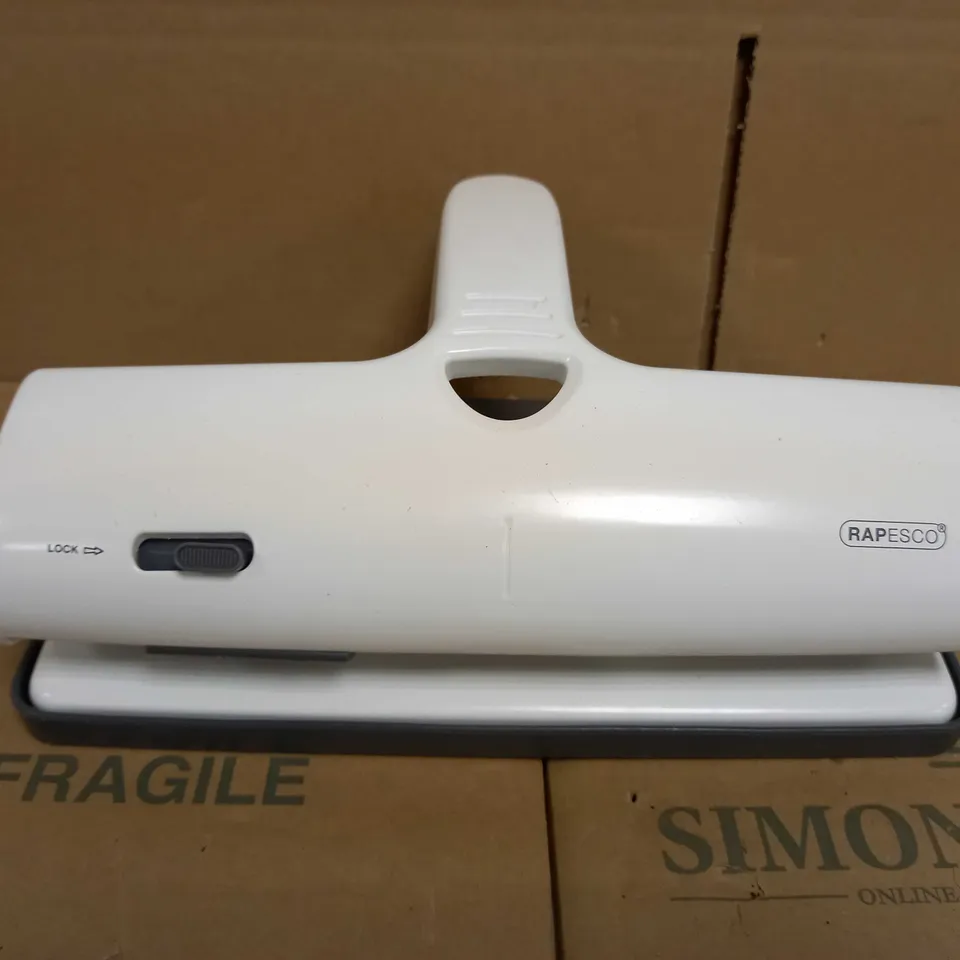 RAPESCO 1324 ALU 40 HEAVY DUTY, 4-HOLE PUNCH - WHITE