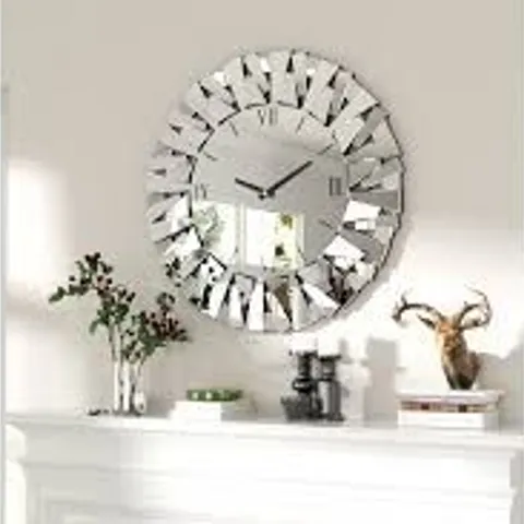 BOXED WALL CLOCK