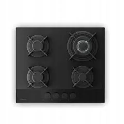 KLARSTEIN VELAIRE 60CM GAS HOB 4 BURNERS BLACK BOXED