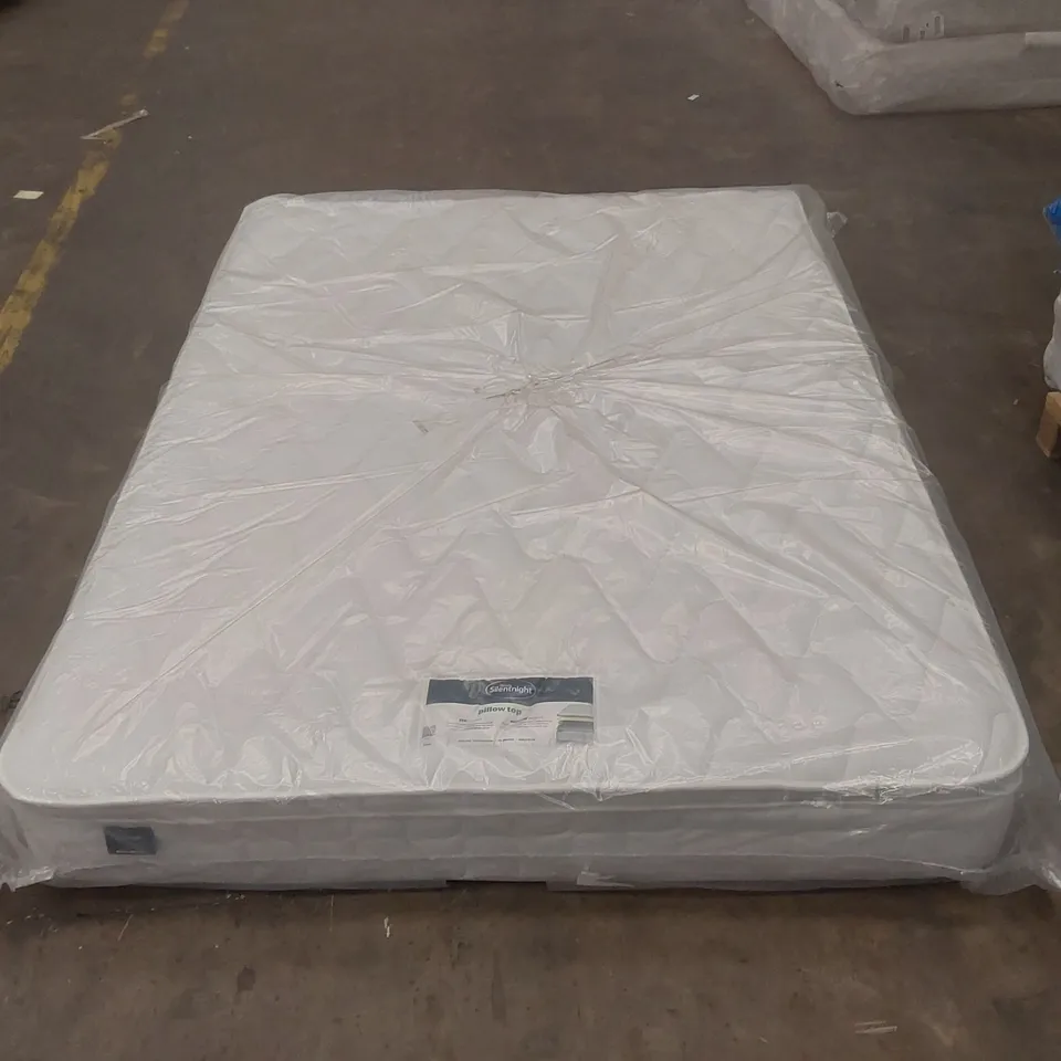 QUALITY BAGGED SILENTNIGHT MIRACOIL PILLOWTOP 5' KINGSIZE MATTRESS  RRP £499