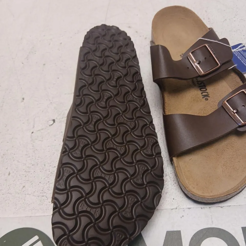 BIRKENSTOCK ARIZONA BROWN SANDALS – UK 10.5 (EU 45) MULITSTRAP