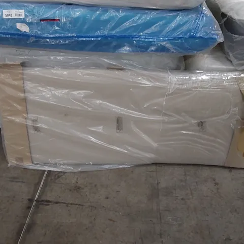 BAGGED PARIS 150CM UPHOLSTERED HEADBOARD - SANDSTONE