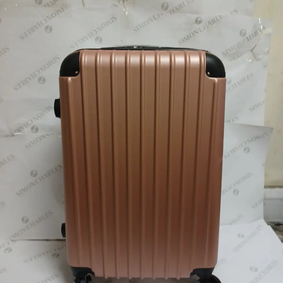 BOXED WHEELABLE SUITCASE - PINK