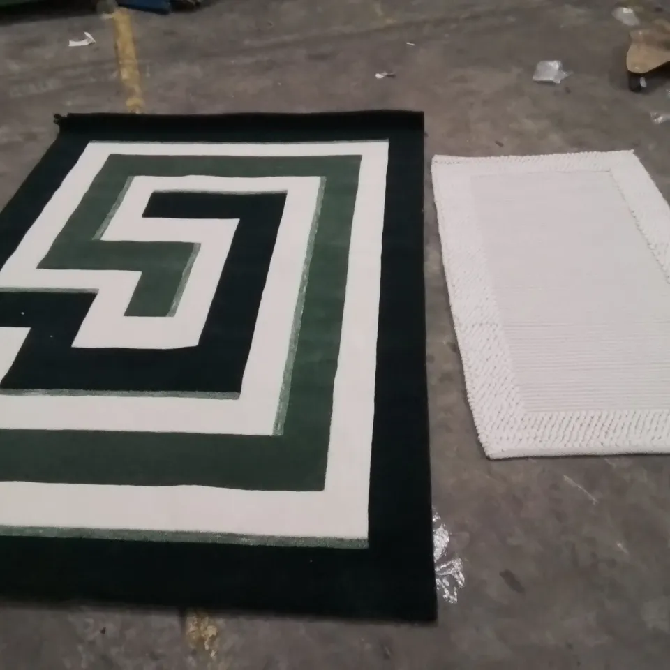 STILLAGE OF APPROXIMATELY 20 QUALITY DESIGNER RUGS