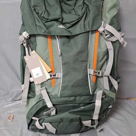 TRESPASS TREK 66 LITRE RUCKSACK - OLIVE