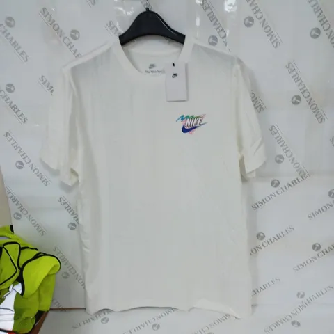 MENS LARGE WHITE NIKE TOP