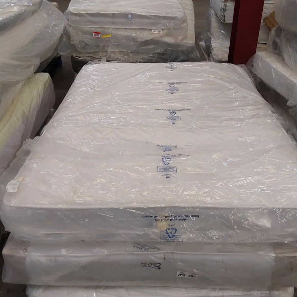 QUALITY BAGGED 5' SERENITY HYBRID COIL AND MEMORY FOAM MATTRESS 