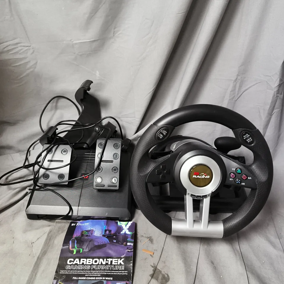 XR RACING WHEEL V2 FOR PLAYSTATION, XBOX AND NINTENDO