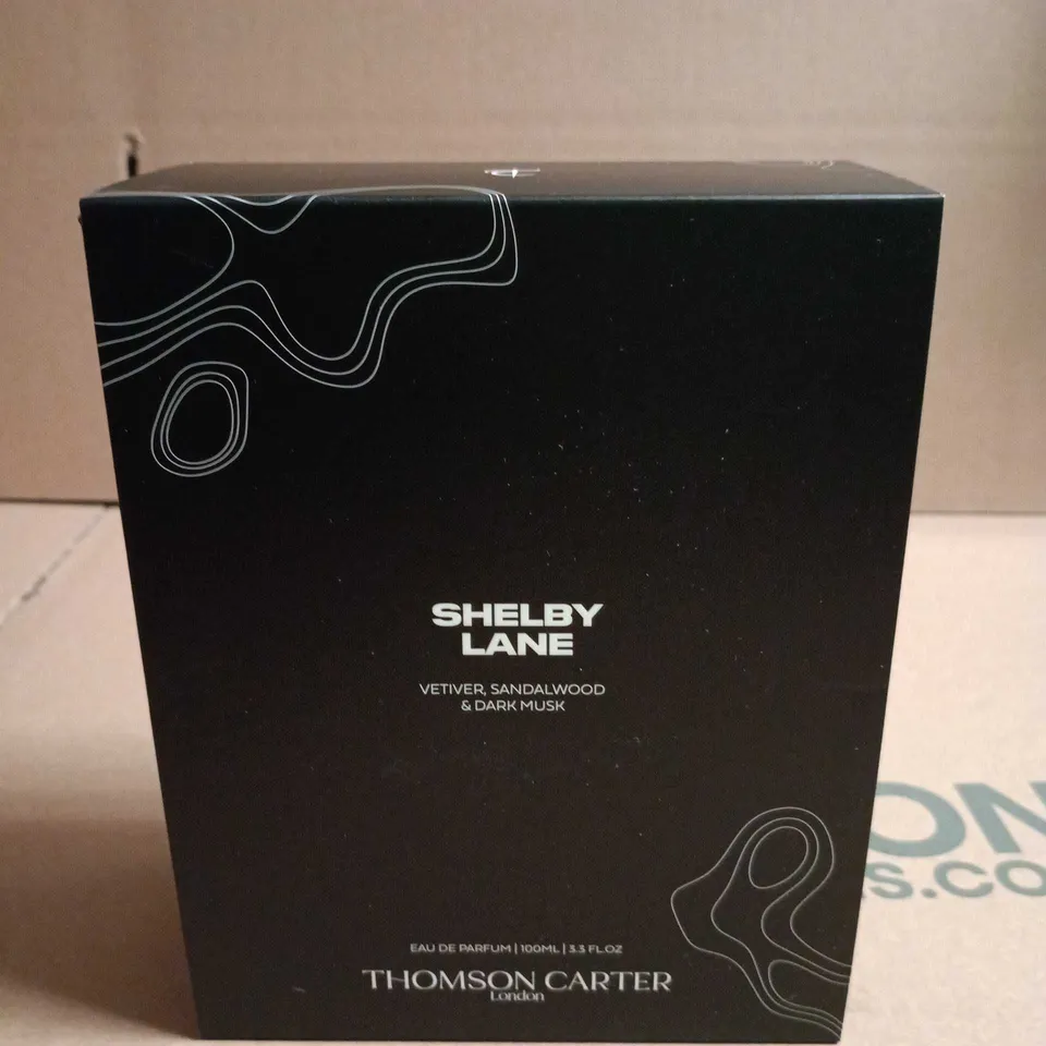 SHELBY LANE VETIVER, SANDALWOOD & DARK MUSK – EAU DE PARFUM, 100ML (THOMSON CARTER LONDON)