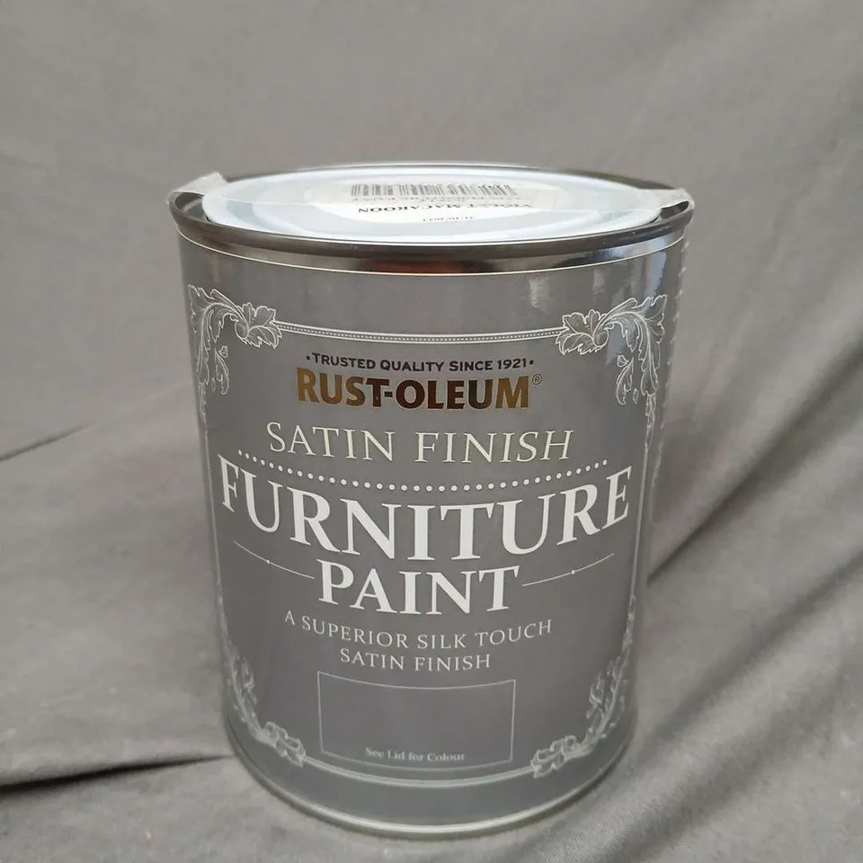 RUST-OLEUM SATIN FINISH FURNITURE PAINT 750ML / COLLECTION ONLY 