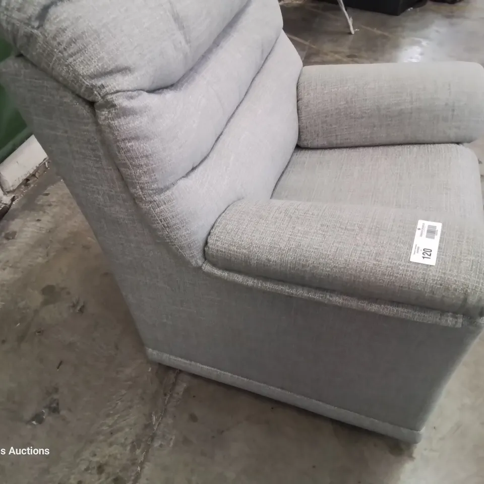 QUALITY BRITISH DESIGNER & MANUFACTURED G PLAN MALVERN EASY CHAIR LIMA DUCK EGG FABRIC 