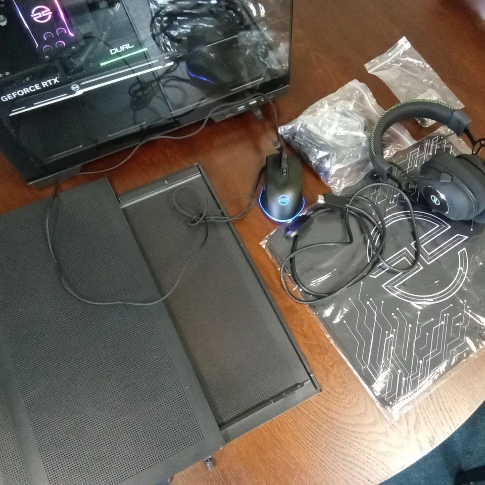 BOXED PC SPECIALIST BRE-BUILT COMPUTER // KNOWN SPECS: 2 X 8GB DDR 5 RAMS STICKS, GPU; 5060 TI, ASUS PRIME A620M-R MOTHERBOARD, CRUCIAL P310 M.2 SSD