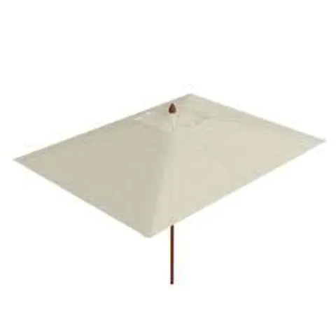 BOXED CHING 3M X 4M RECTANGULAR TRADITIONAL PARASOL (1 BOX)