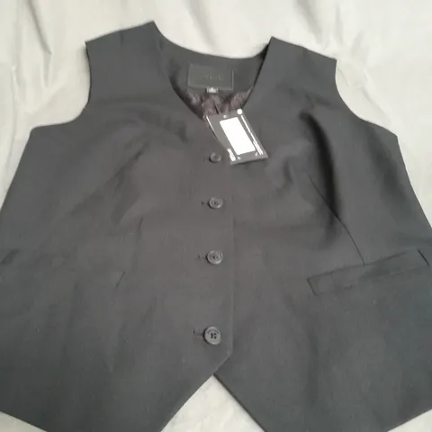 AUTOGRAPH WAIST COAT IN BLACK - SIZE 14