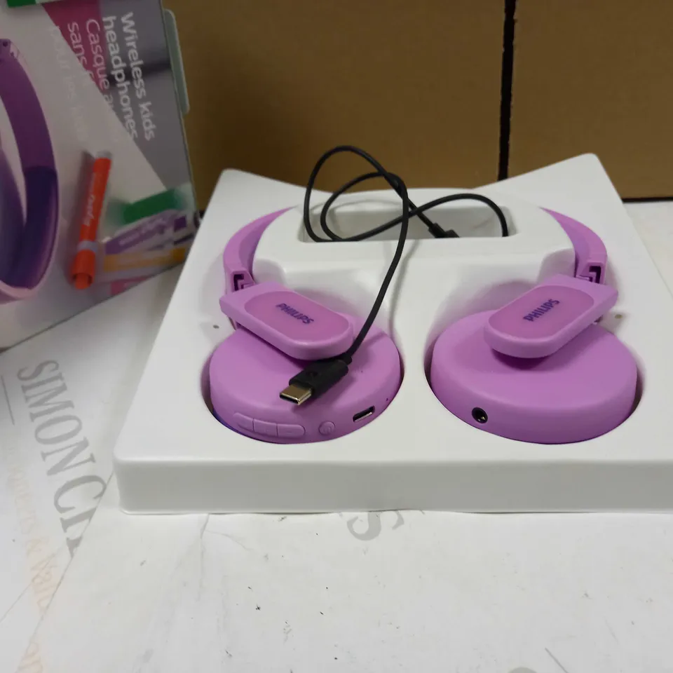 PHILIPS KIDS WIRELESS ON-EAR HEADPHONES