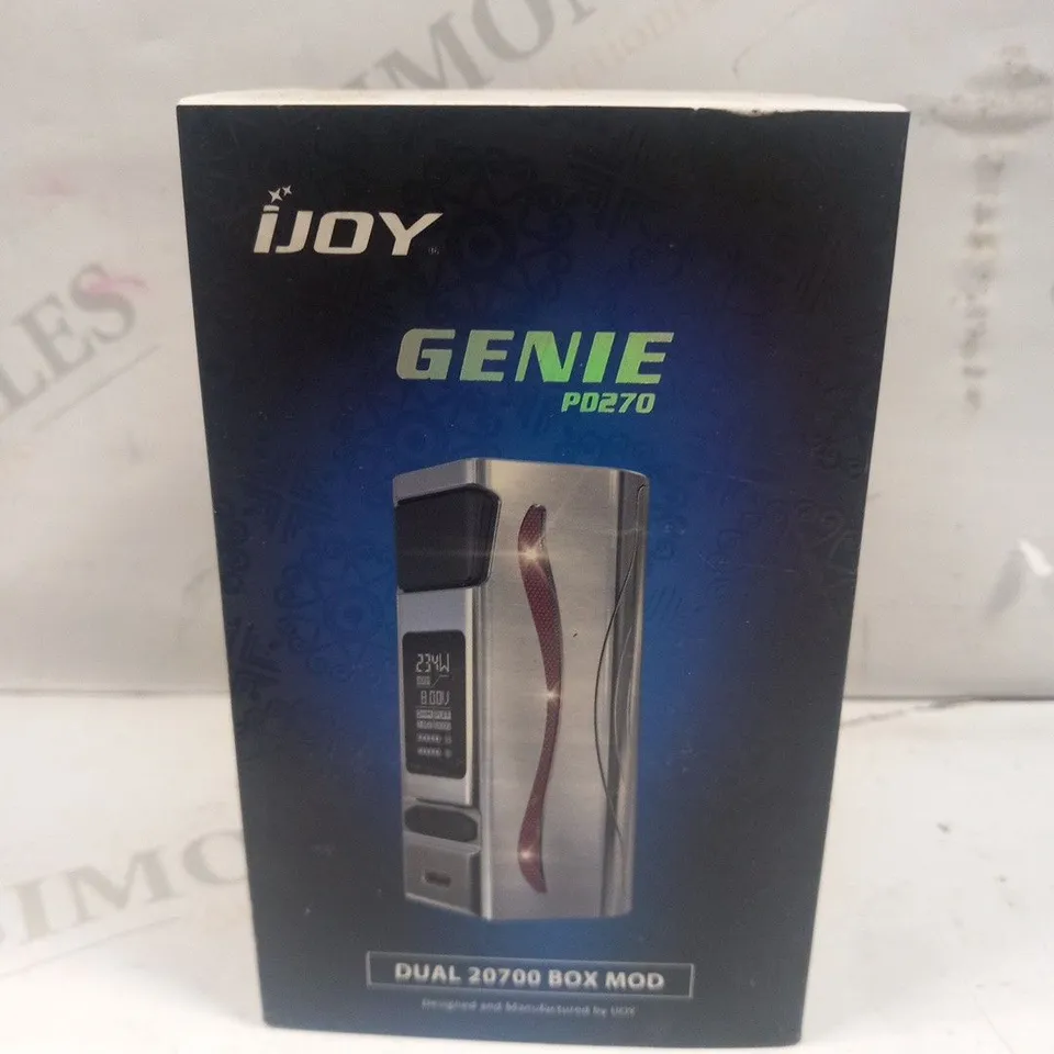 BOXED IJOY GENIE PD270 DUAL 20700 BOX MOD