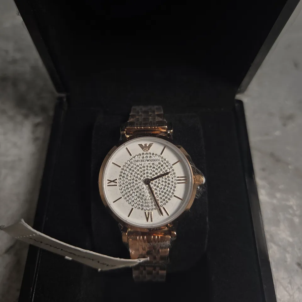 BOXED EMPORIO ARMANI LADIES WATCH - AR11244