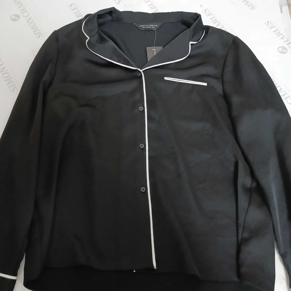 DOROTHY PERKINS WOMANS PAJAMA TOP - UK 14