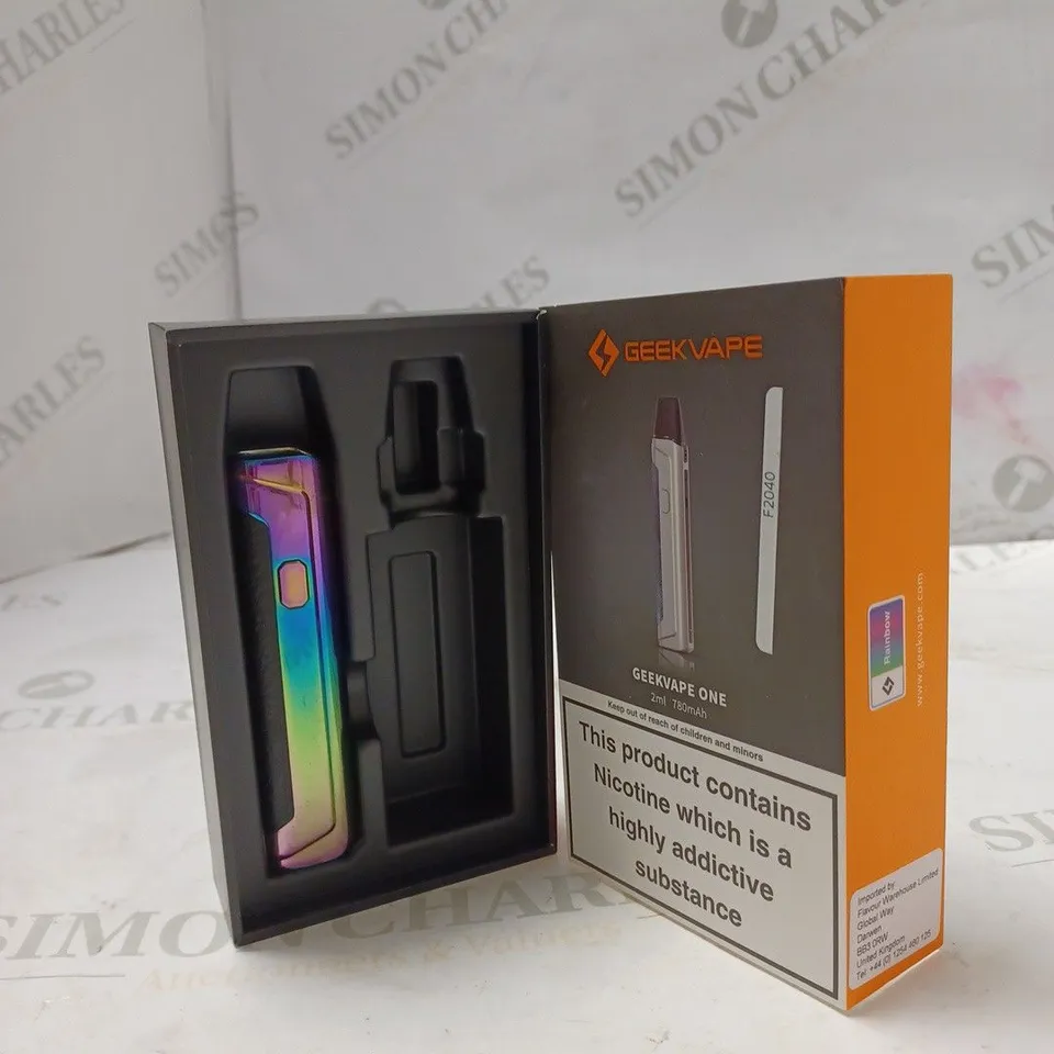 BOXED GEEK VAPE GEEKVAPE ONE - RAINBOW. 