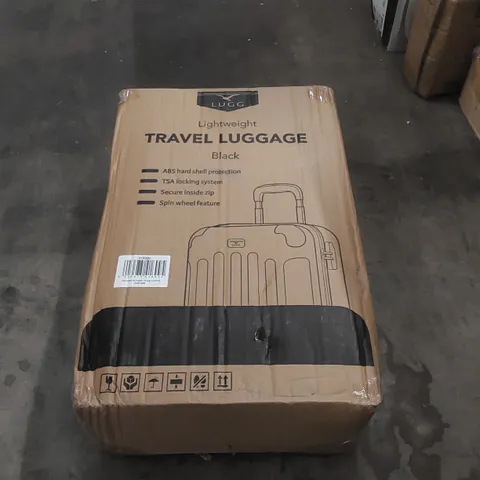 BOXED LUGG LIGHTWEIGHT TRAVEL SUITCASE