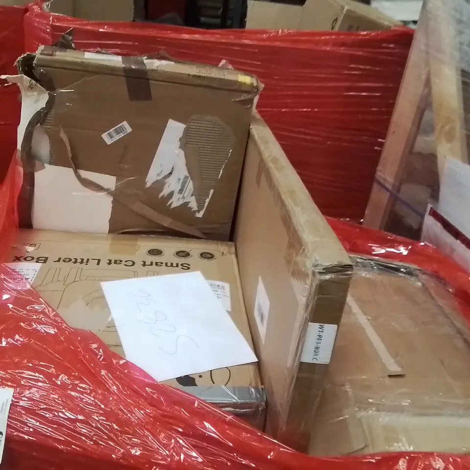 PALLET OF ASSORTED HOUSEHOLD GOODS AND PRODUCTS TO INCLUDE;PICTURE FRAME,COMPUTER PRIVACY SCREEN PROTECTOR 