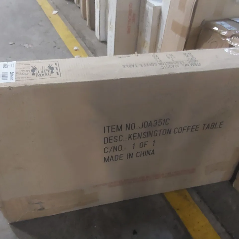 BOXED KENSINGTON COFFEE TABLE