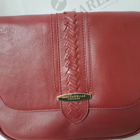 PAUL COSTELLOE PRESSAGE RED HAND BAG 