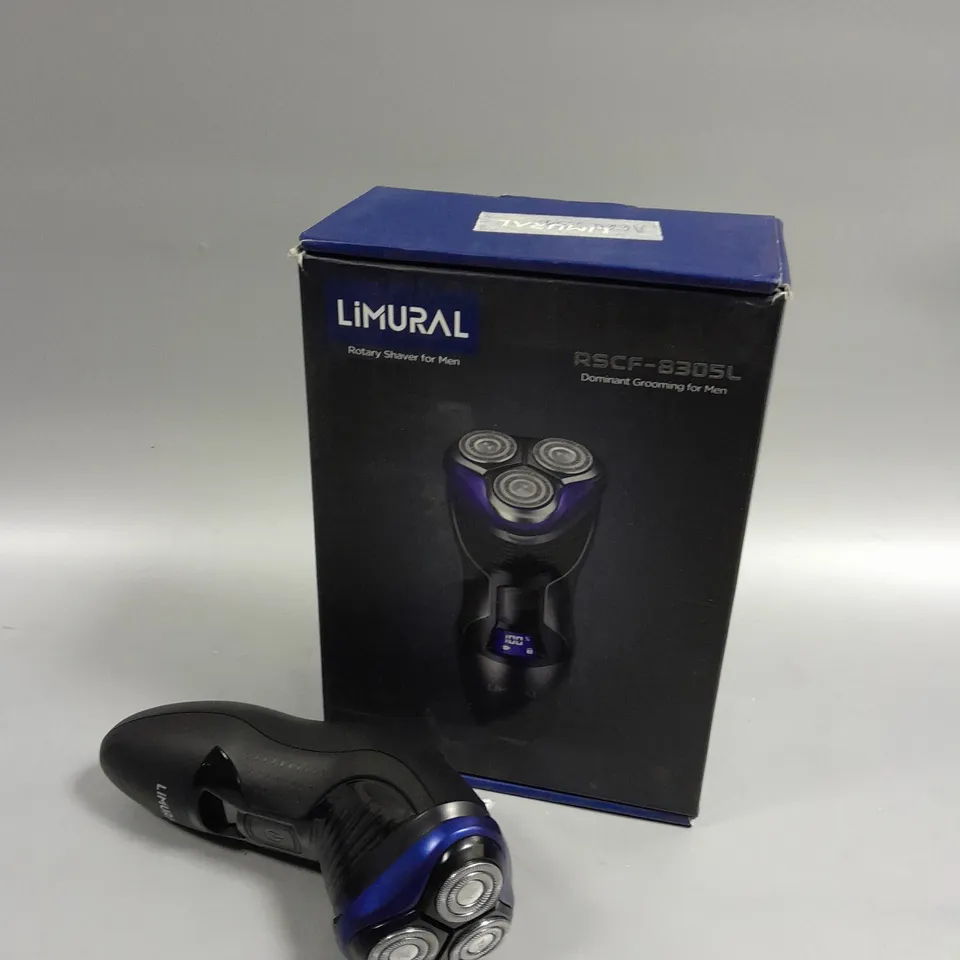 BOXED LIMURAL RSCF-8305L ROTARY SHAVER 