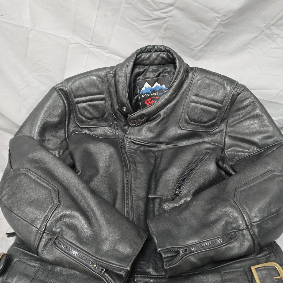 SPORTER DOLOMITE RANGE LEATHER MOTORCYCLE JACKET – 122CM