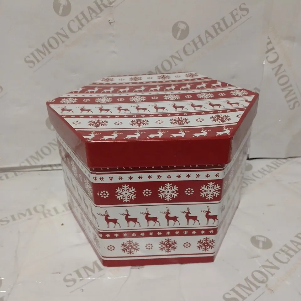 CHRISTMAS BAUBLE SET WITH BOX