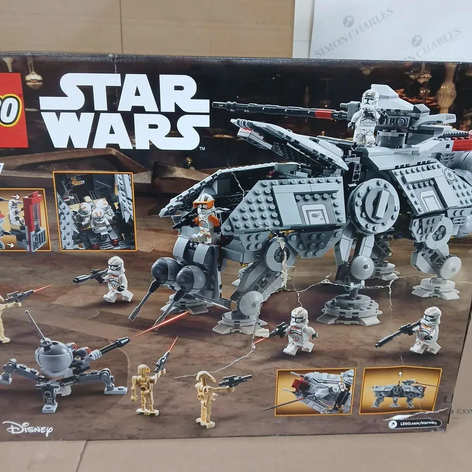 BOXED LEGO STAR WARS 75337 AT-TE WALKER  RRP £124.99