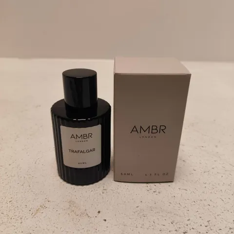 BOXED AMBR LONDON TRAFALGAR EAU DE PARFUM - 50ML