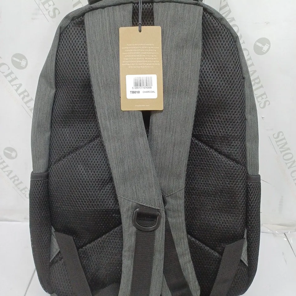 TROOP URBAN COLLECTION BACKPACK IN CHARCOAL