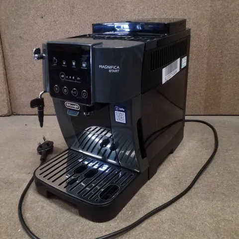 BOXED DĒLONGHI MAGNIFICA START AUTOMATIC COFFEE MACHINE - GREY / BLACK