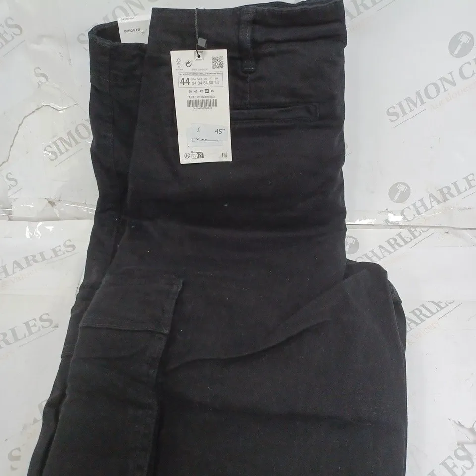 ZARA BLACK JEANS SIZE 44 