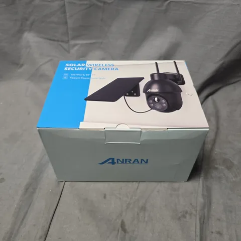 BOXED 4RAN SOLAR WIRELESS SECURITY CAMERA