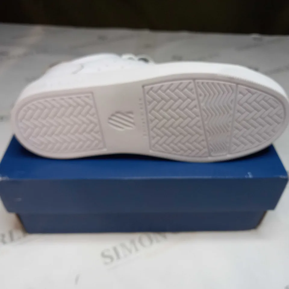 K-SWISS COURT FRASCO 2 TRAINERS SIZE 4