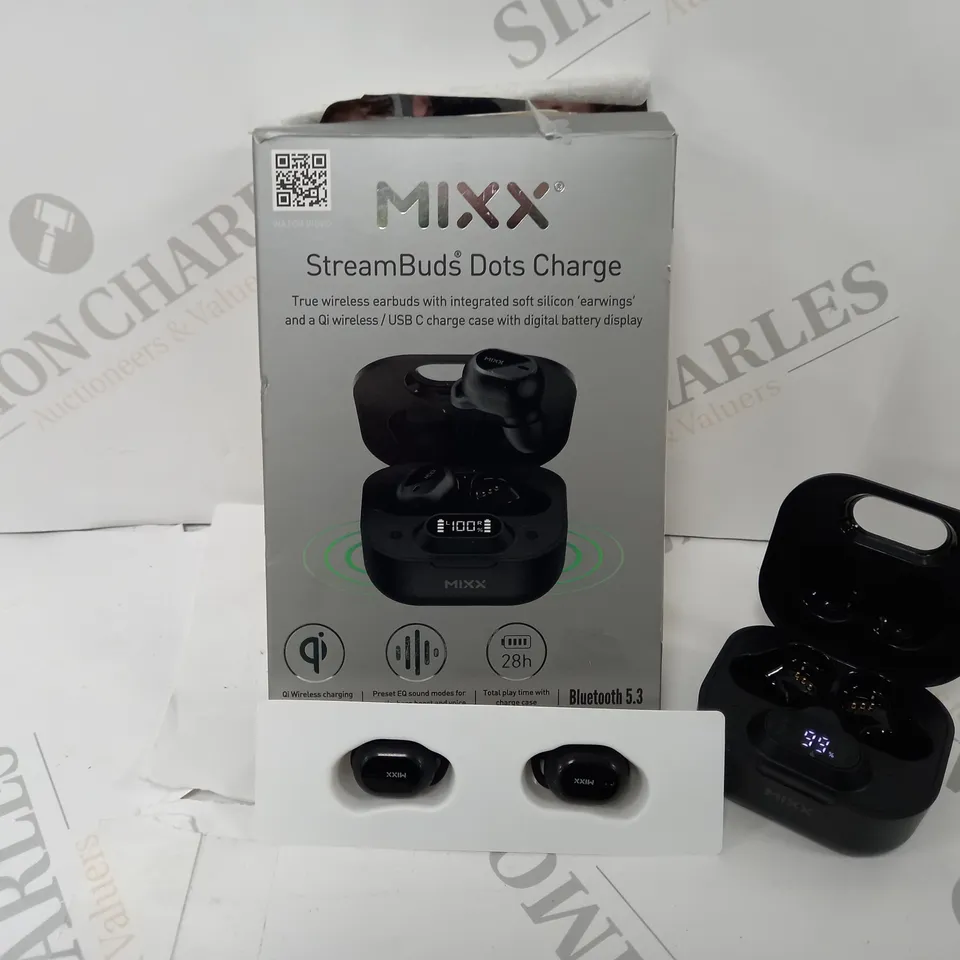 BOXED MIXX STREAMBUDS DOTS IN BLACK