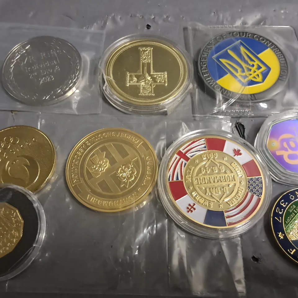LOT OF ASSORTED COLLECTORS AND COMMERATIVE COINS 