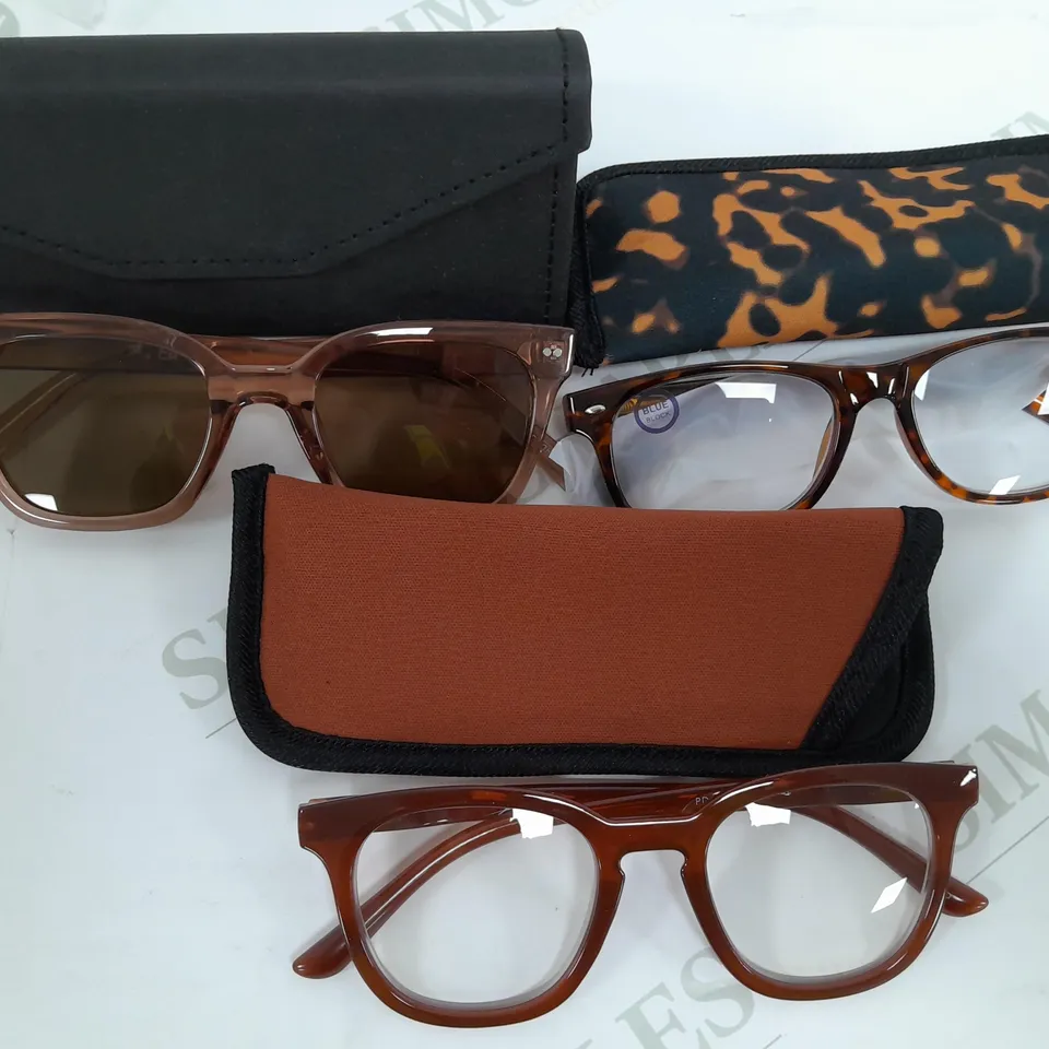 HUMMINGBIRD SUNGLASSE AND READING GLASSES 